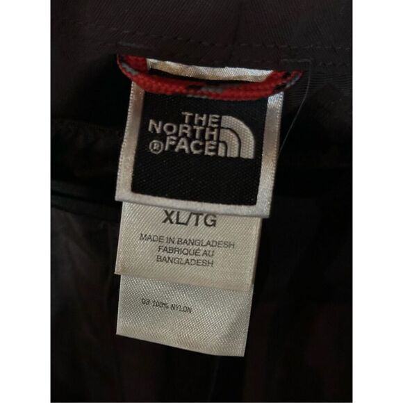 The North Face Women's Vintage Convertible Y2K Grunge Brown Belted Nylon Convert - Picture 9 of 12